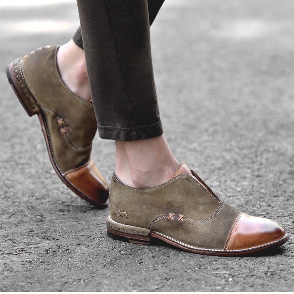 Bed Stu // Rose Suede Leather Loafer